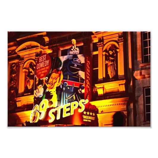 London Theater Piccadilly (Farbe 1843) Fotodruck (Vorne)