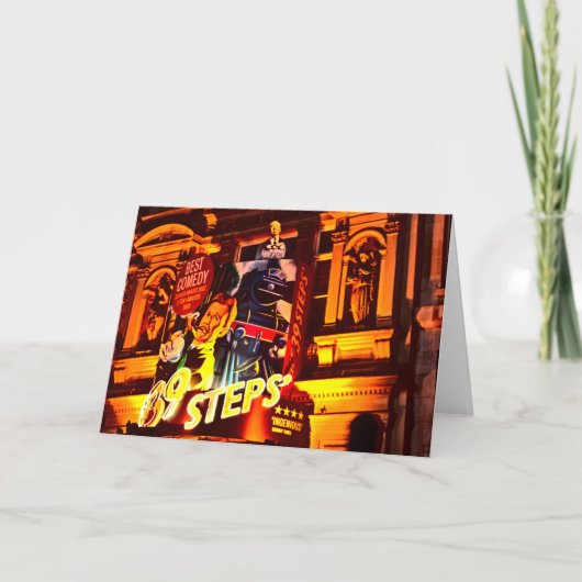 London Theater Piccadilly (Farbe 1843) Karte (Vorderseite)