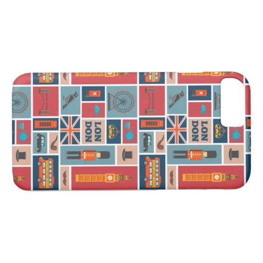 London Theme Case-Mate iPhone Hülle (Rückseite (Horizontal))