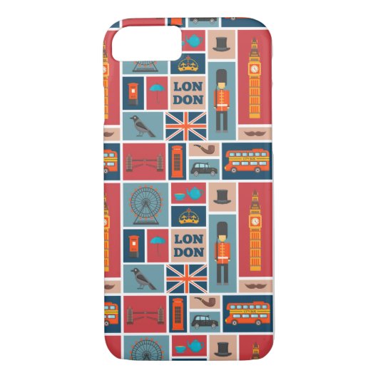 London Theme Case-Mate iPhone Hülle (Rückseite)