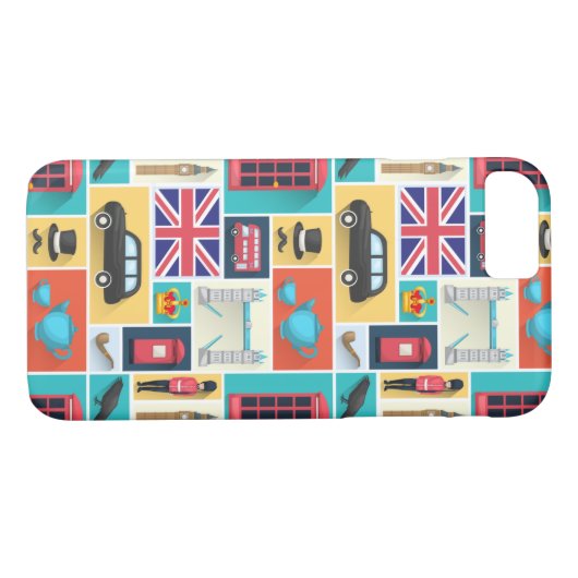 London Theme Case-Mate iPhone Hülle (Rückseite (Horizontal))