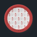 London Theme Kids Joint Birthday Party Pappteller<br><div class="desc">Perfekt für gemeinsame Geburtstagsfeiern! Diese Londoner Teller fügen Ihrer Feier eine individuelle Touch hinzu.</div>