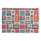 London Theme Kissenbezug (Rückseite-Links)