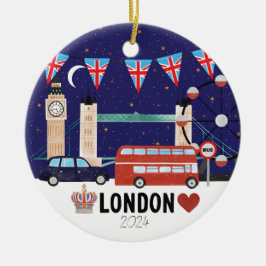 London Theme Ornament 2024