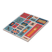 London Themed  Fliese (Seite)