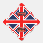 London Themed Geschenkschachtel (Ungefaltet)