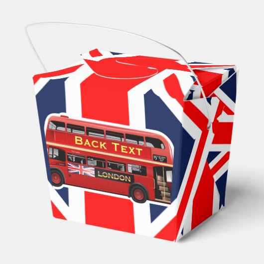 London Themed Geschenkschachtel (Rückseite)