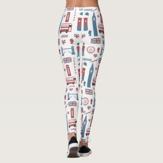 London Themed Leggings (Rückseite)