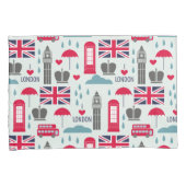 London Themed Pillow Case Kissenbezug (Vorderseite-Rechts)