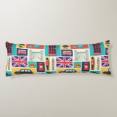 London Themed Seitenschläferkissen (Rückseite)
