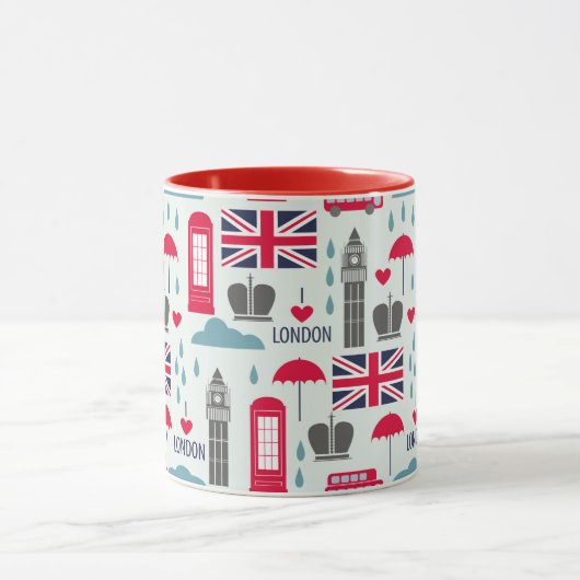 London Themed Tasse (Zentrum)