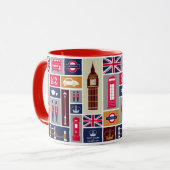 London Themed Tasse (Vorderseite Links)