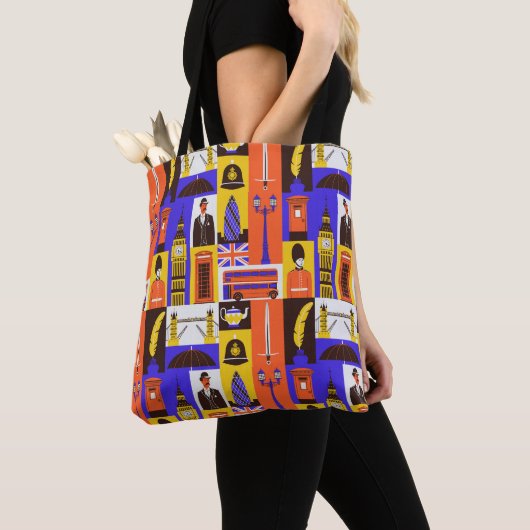 London Themed Tote Bag Tasche (Von Nahem)