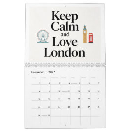 London Themenkalender 2027  Kalender