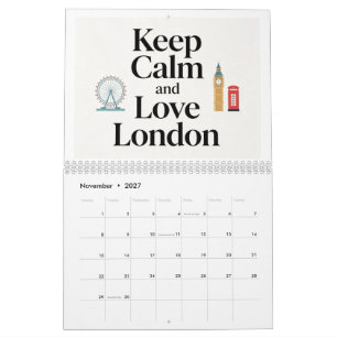 London Themenkalender 2027 Kalender