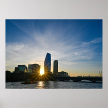 London Themse Sonnenuntergang