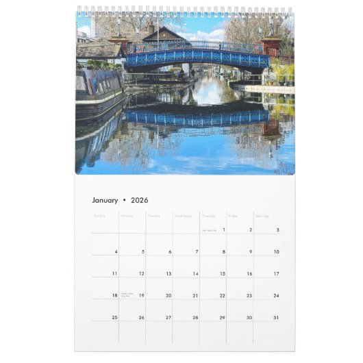 London Through The Seasons  Kalender (Jan 2026)