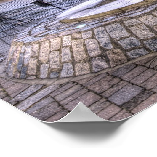 London Time Poster (Ecke)