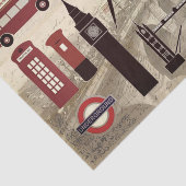 London Tissue Paper Seidenpapier (Ausschnitt)