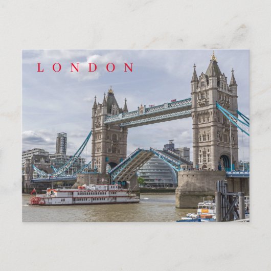 London Tower Bridge - Ansichtskarte Postkarte (Vorderseite)
