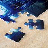 London Tower Bridge & Blue Night Puzzle (Seite)