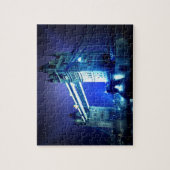 London Tower Bridge & Blue Night Puzzle (Vertikal)