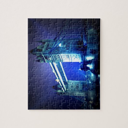 London Tower Bridge & Blue Night Puzzle (Vertikal)