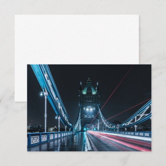 London Tower Bridge Card (Vorne/Hinten)
