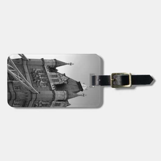 London Tower Bridge Close-up Gepäckanhänger (Vorderseite horizontal)