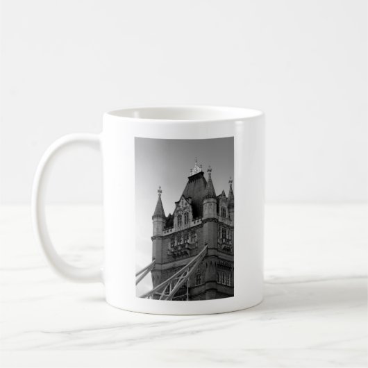 London Tower Bridge Close-up Kaffeetasse (Links)