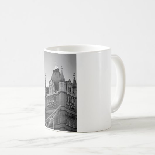 London Tower Bridge Close-up Kaffeetasse (VorderseiteRechts)