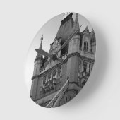 London Tower Bridge Close-up Runde Wanduhr (Winkel)