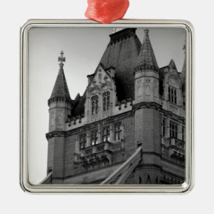 London Tower Bridge Close-up Silbernes Ornament