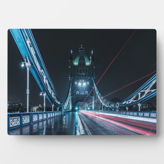 London Tower Bridge Fotoplatte (Vorderseite)