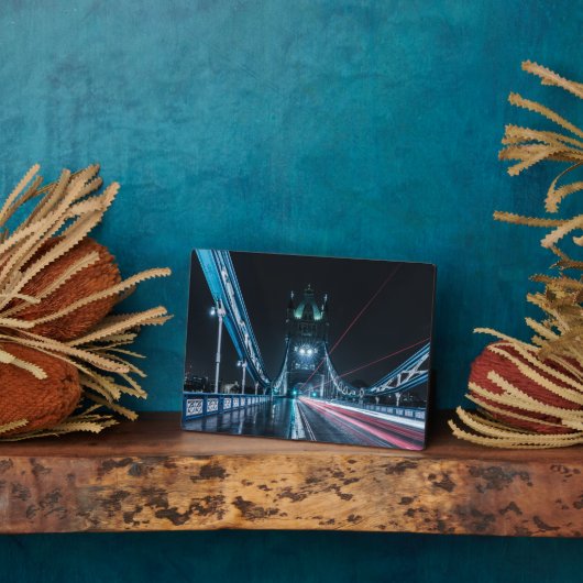 London Tower Bridge Fotoplatte (Seite)