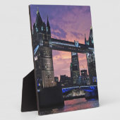 London Tower Bridge Fotoplatte (Seite)