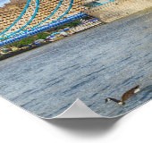 London Tower Bridge - Großbritannien Poster (Ecke)