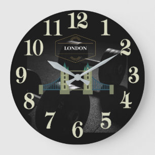 London Tower   Bridge Große Wanduhr