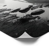 London Tower Bridge im Nebel Poster (Ecke)