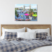 London Tower Bridge im Sommer Leinwand drucken (Insitu (Schlafzimmer))