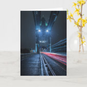 London Tower Bridge Karte (Gelbe Blume)