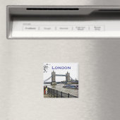 London Tower Bridge Magnet (In Situ (Geschirrspüler))