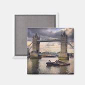 London Tower Bridge Magnet (Vorderseite/Rückseite)