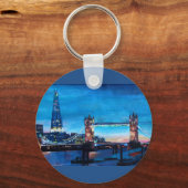 London Tower Bridge mit The Shard Schlüsselanhänger (Vorderseite)