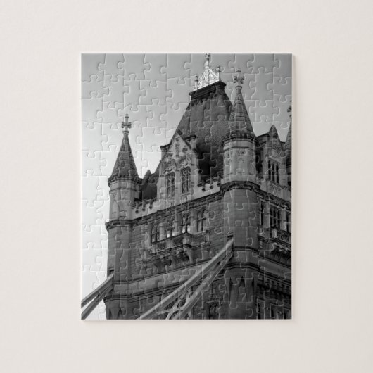 London Tower Bridge Nah Puzzle (Vertikal)