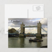 London Tower Bridge Postcard Postkarte (Vorne/Hinten)