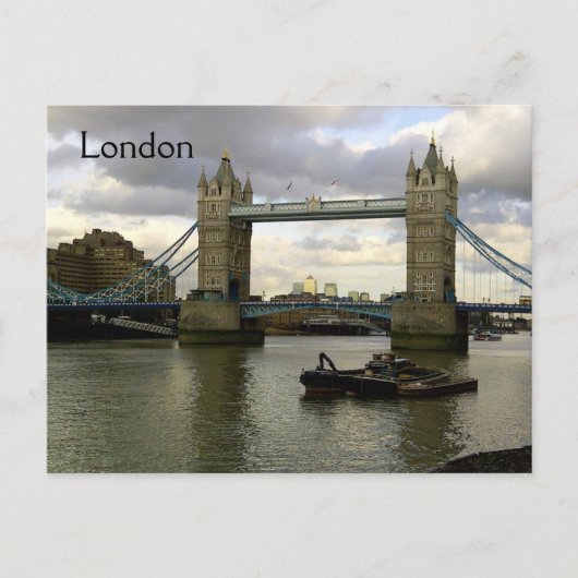 London Tower Bridge Postcard Postkarte (Vorderseite)
