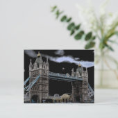 London Tower Bridge Postcard Postkarte (Stehend Vorderseite)