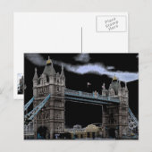 London Tower Bridge Postcard Postkarte (Vorne/Hinten)