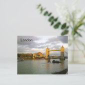 London Tower Bridge Postcard Postkarte (Stehend Vorderseite)